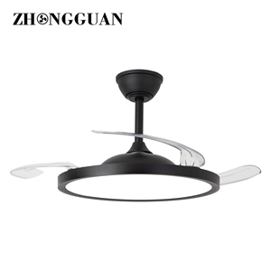 Led ánh sáng thông minh <span class=keywords><strong>Fan</strong></span> Chandelier với tích hợp nguồn ánh sáng thiết kế mới DC động cơ ánh sáng Trần với điều khiển từ xa - Product Image 1