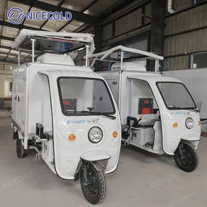 Véhicules mobiles frigorifiques électriques 2025 à panneau solaire pour la livraison <span class=keywords><strong>de</strong></span> nourriture et le stockage frigorifique – Vente directe usine - Product Image 1