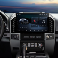 Système audio de voiture Android 14,6 pouces, navigation GPS, lecteur multimédia intégré CarPlay pour Ford F150 2015-2019