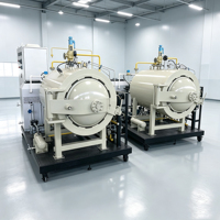 Autoclave Compuesto de Laboratorio para Pruebas de I+D con Sistema de Control Preciso