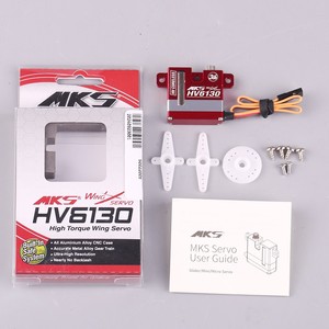 Servo digital MKS HV6130 con engranajes metálicos, sin escobillas, de alto torque para modelos de aviones y drones RC - Product Image 2