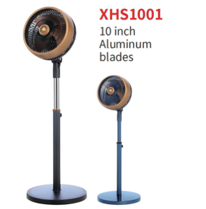 Ventilador de Torre Compacto de 10 Pulgadas para el Hogar, de Plástico, con Motor de Aluminio, Fuente de Alimentación, Control Mecánico, Altura Ajustable, Circulador de Aire de Baja Velocidad - Product Image 5