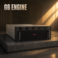 Serveur en rack R4500 G6 4U, nœud de stockage haute densité, refroidissement économe en énergie pour système de stockage de données à niveaux froids