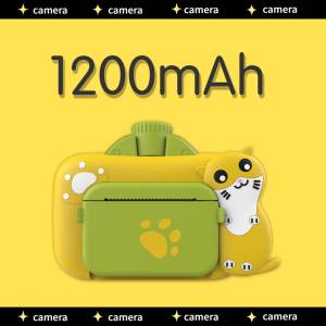 Appareils <span class=keywords><strong>photo</strong></span> imprimants pour enfants Little Kitten 2.4IPS avec objectif rotatif à 180 degrés, mignons, 1200mAh, cadre <span class=keywords><strong>photo</strong></span> intéressant et créatif - Product Image 2
