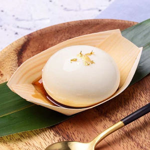 Bateau à <span class=keywords><strong>sushi</strong></span> en bois bambou, 50 cm, plateau jetable sur mesure en forme de baies - Product Image 6