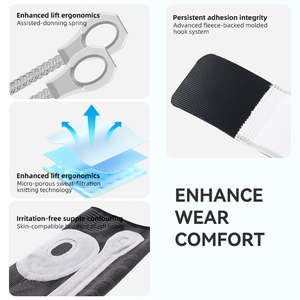 Boer Tùy Chỉnh Cú Đúp Đầu Gối Với Nén Hỗ Trợ Thoáng Khí Đàn Hồi Tay Áo Cho Đau Khớp khum Nước Mắt Cứu Trợ - Product Image 3