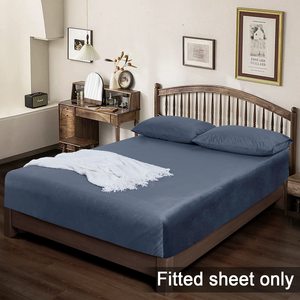 Nhung Được Trang Bị Tấm Nữ Hoàng Kích Thước Sang Trọng Siêu Mềm Mại Ấm Cúng Thoải Mái Flannel Giường <span class=keywords><strong>Sheets</strong></span> Với Túi Sâu Cho Mùa Thu Mùa Đông Và Mùa Xuân - Product Image 2