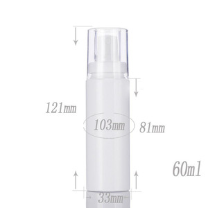 Atomiseur de brume fine à baïonnette en plastique PET blanc 50ml <span class=keywords><strong>60ml</strong></span> 80ml sous-embouteillage de parfum pour emballage cosmétique alcool - Product Image 5