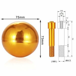 Kit di riparazione parti Hardware asta bandiera 3 "Topper sfera d'oro Halyard Rope 6" gancio per tacchette 4 bandiera girevole moschettoni puleggia asta - Product Image 3