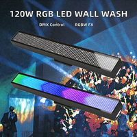 Светодиодный прожектор 120 Вт DMX512 RGB 666 LED для сцены, динамический эффект бегущего огня, для свадеб, вечеринок, баров, шоу, RGBW, управление через Alexa/Google