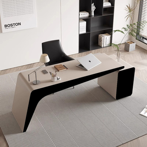 Scrivania da <span class=keywords><strong>Ufficio</strong></span> Semplice, Set Tavolo e Sedia in Legno per CEO, Scrivania per Computer, Arredamento di Lusso per <span class=keywords><strong>Ufficio</strong></span> Domestico dal Design Moderno - Product Image 5