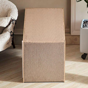 Chat Villa accessoires multifonctionnels pour animaux de compagnie papier ondulé arbre à chat grand espace pour jeux repos et meulage des griffes - Product Image 2