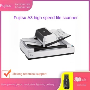 Fujitsu Série <span class=keywords><strong>A3</strong></span> <span class=keywords><strong>Scanner</strong></span> couleur <span class=keywords><strong>à</strong></span> <span class=keywords><strong>plat</strong></span> double face haute vitesse avec interface USB Élément de balayage CIS - Product Image 4