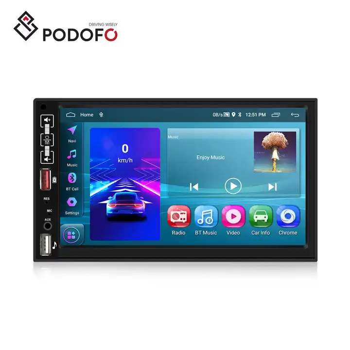 podofo android 9,0 auto radio 9 autoradio unterstützung 4g gps fm