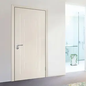Euro Wooden Pvc MDF Bedroom Fancy Flush Door