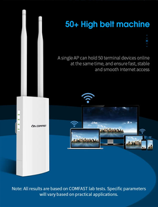 نقطة وصول واي فاي خارجية EW71 بسرعة 300 ميجابت في الثانية وتردد 2.4 جيجاهرتز لتغطية واي فاي بعيدة المدى لآلات البيع - Product Image 4