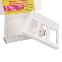 Boîte cadeau en carton ondulé personnalisée pour confiseries avec insert, boîtes d'expédition en carton pour emballage de gâteaux