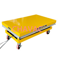 Petite table élévatrice à ciseaux hydraulique électrique de 1 à 5 m pour la manutention et le levage avec CE