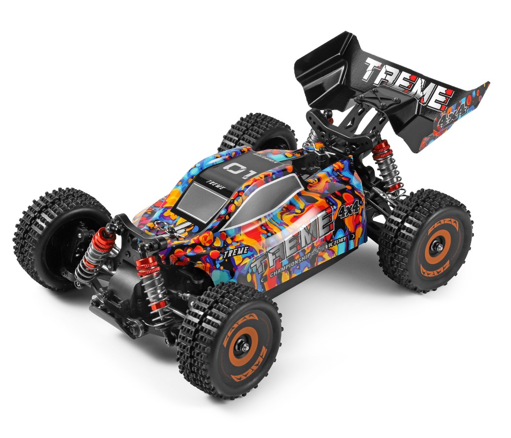 Tohy HOSHI Wltoys 184016 RC Car - 4WD Brushless 75KM/H, 2 Batteries