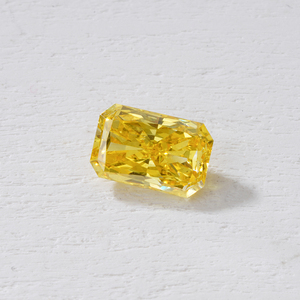 Diamant de laboratoire Starsgem HPHT, forme octogonale, couleur jaune, clarté VVS VS, taille radiant, diamant jaune cultivé en laboratoire - Product Image 2