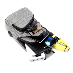 High Quality Polyester Travel Cheap <strong>Sling</strong> Crossbody Shoulder Chest <strong>Bag</strong> for Men and <strong>Women</strong> - Product Image 5