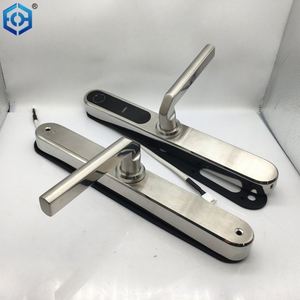 Serrure de porte intelligente électronique d'accès d'empreinte digitale imperméable argentée - Product Image 3