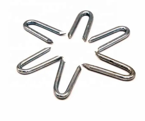 Agrafes pour meubles en bois, agrafes pour pistolet pneumatique, agrafes pour canapé, agrafes industrielles en acier galvanisé de calibre 16 et 18, modèles 8010J, 1010J, 1013 - Product Image 1