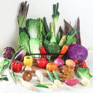 Modèle de fruits et légumes artificiels en mousse PU, faits à la main, pour la photographie, la présentation, les hôtels, les restaurants et l'usage commercial - Product Image 1