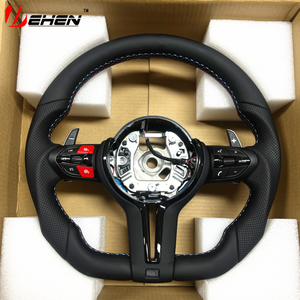 Volante Deportivo <span class=keywords><strong>M</strong></span> Sport de Cuero y Alcántara para <span class=keywords><strong>BMW</strong></span> F01 F06 F10 F11 F20 F21 F22 F30 F31 F32 F34 F36 F80 F82 F87 F90 M3 M5 - Product Image 4