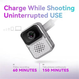 Portable Necklace <b>Mini</b> Action <b>Camera</b> 4K WiFi 1.47in Display IP67 Waterproof Support MicroSD Storage Magnetic Sport <b>Camera</b> - Product Image 4