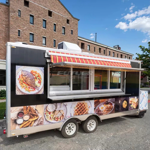 Camion de cuisine mobile pour poulet frit, camion de restauration pour pizzas et burgers, camion de <span class=keywords><strong>tacos</strong></span>, camion de café mobile, chariot de hot-dogs - Product Image 2