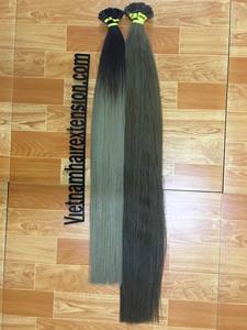 Extensiones de Cabello con Punta Plana Pre-adheridas, 100% Cabello Humano Remy Virgen, Origen Vietnam, 1g/unidad - Product Image 3