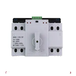 Interruptor de cambio automático monofásico tipo MCB para generador