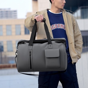 <b>Simple</b> Design Men's Fashion Handheld Luggage <b>Backpack</b> Wet Dry Separation Nylon Trolley Travel <b>Backpack</b> for Business Use - Product Image 4