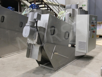 Déshydrateur de boue multi-usages, machine de déshydratation de boue à vis à disques multiples pour traitement de déshydratation de boue