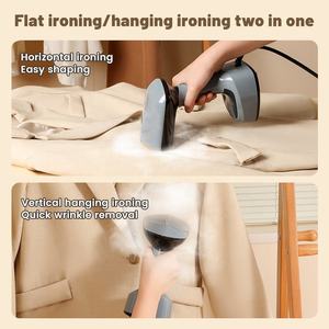 Plancha de Vapor Eléctrica Portátil de Mano para Ropa y Telas con Bomba, Vaporizador de Prendas Práctico para el Hogar - Product Image 3