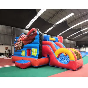 China Professional supplier PVC Inflatable Bouncer With Slide Good sale Inflatable Castle Combo Slide For Kids
