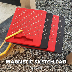 Tablette de dessin magnétique sur mesure avec bloc de croquis, stylet à aimant néodyme pour enfants (éducatif/jouet) - Traitement permanent - Product Image 2