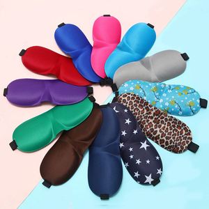 Masques oculaires 3D en mousse à mémoire de forme, anti-lumière, en polyester et coton, ajustables, pour la nuit, avec logo personnalisé, vente en gros, cadeau promotionnel pour entreprises - Product Image 2