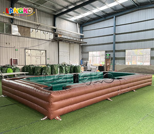 Calcio gioco gonfiabile gioco all'aperto biliardo gigante biliardo calcio - Product Image 2
