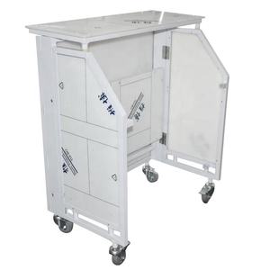 Sahne performansı için DJ kabini alüminyum alaşım taşınabilir DJ masa ayarlanabilir yükseklik müzik olay konser gece kulübü kafes görüntüler - Product Image 4