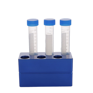 Caja de hielo de laboratorio de aleación de aluminio Bloque de enfriamiento de laboratorio enfriador de tubo <span class=keywords><strong>PCR</strong></span> para protección de muestras - Product Image 2