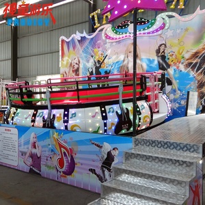 Manège pour enfants, <span class=keywords><strong>mini</strong></span>-disco <span class=keywords><strong>Tagada</strong></span> avec remorque, à vendre - Product Image 3