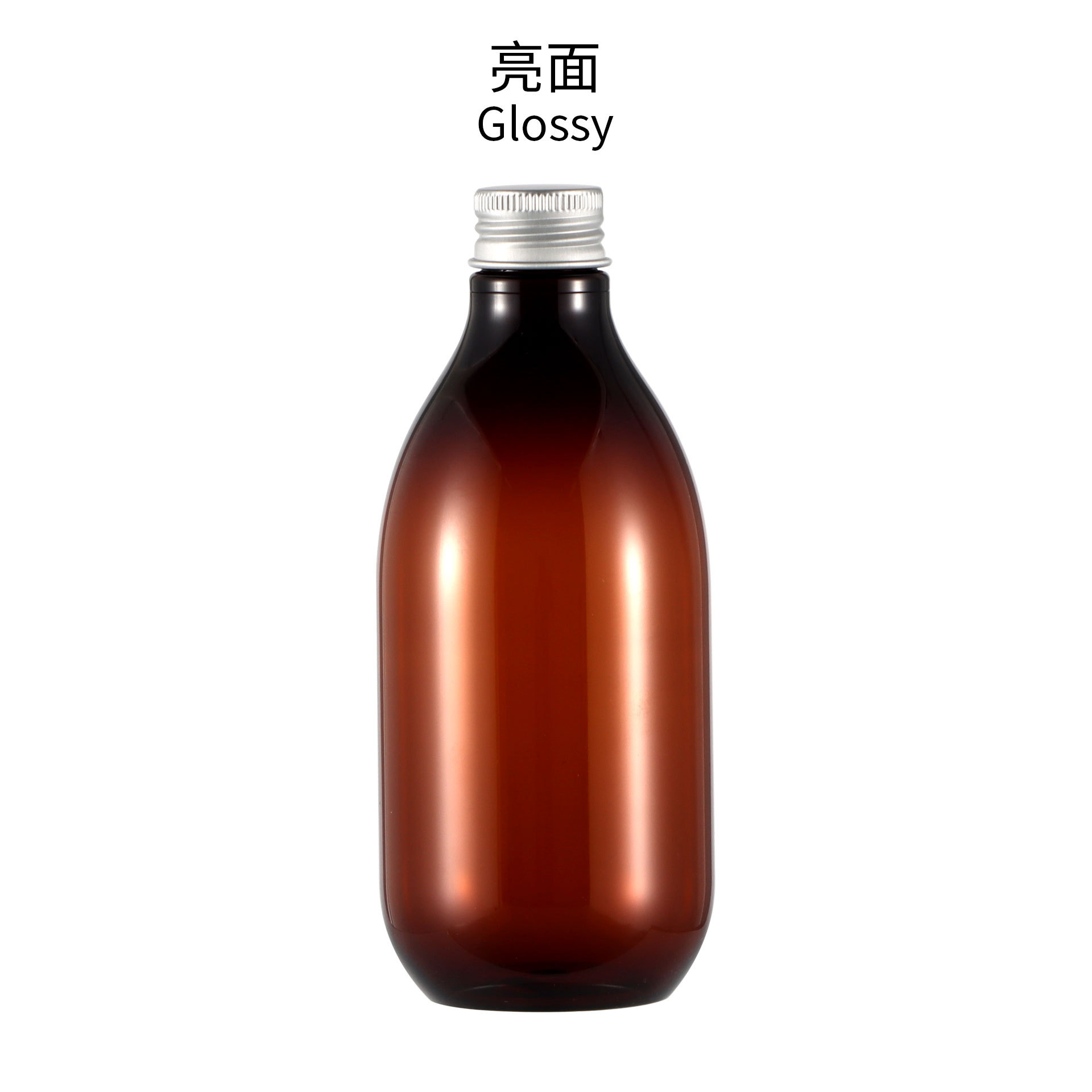 ขวดชาสีสดใสพร้อมชุดฝาอลูมิเนียมธรรมชาติ