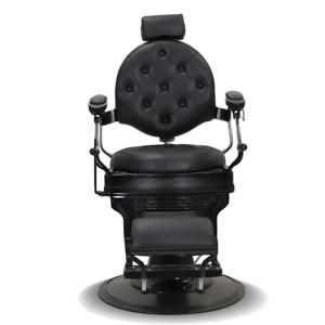 Sillón de Peluquería Retro de Lujo, Hidráulico, Reclinable, para Corte de Cabello, Masajes y Cuidado Personal, Mueble de Cuero para Gimnasio - Product Image 6