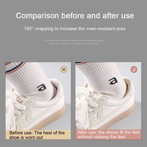 Anti-wear Heel <b>Cushion</b> Inserts Shoe Size Reducer <b>Pads</b> Heel Protectors Stickers for Men Women - Product Image 4