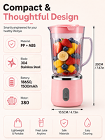 Mixeur multifonctionnel personnalisable avec LOGO, outils pour fruits et légumes, idéal pour la cuisine (vente en gros)
