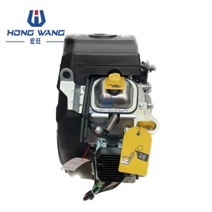 Moteur à essence HongWang R740D bicylindre 739CC 24HP de qualité industrielle pour excavatrice polyvalente, arbre horizontal en métal - Product Image 2