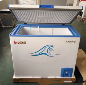Congélateurs solaires Z 298L, réfrigérateur <span class=keywords><strong>12V</strong></span> 2V <span class=keywords><strong>solaire</strong></span> pour congélation et refroidissement, armoire à glaces et boissons fraîches - Product Image 2