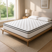 Matelas pur haute densité, emballé sous vide, épaisseur et taille personnalisables, ODM